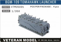 Veteran models VTM35005  BGM-109 TOMAHAWK LAUNCHER  1/350