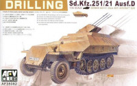 AFV Club AF35082 SdKfz 251/21 Ausf.D Drilling 1/35