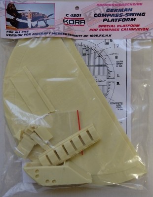 Kora Model C4801 German Compass-Swing Platform (Bf 109E,F,G,H) 1/48