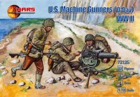 Mars MAR72125 U.S. Machine gun team D-Day (WWII) 1/72