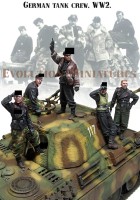 Evolution Miniatures BigSet-8 German Tank Crew, WW II 1/35