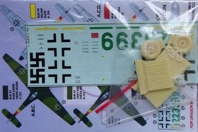 Kora Model CSD4803 Fw TA 152H-1 w/ rockets R4M Orkan set &amp; decal 1/48