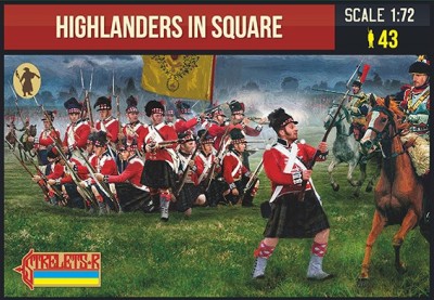 Strelets STR28772 Highlanders in Square (no more for a while when sold) 1/72