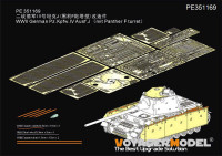 Voyager Model PE351169 “Thoma shields”wire mesh schurzen For PZ IV J (RMF 5068 ) 1/35