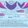 BOA Decals 14439 Airbus A-320 (WIZZAIR) 1/144