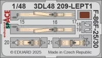 Eduard 3DL48209 F-86F-25/30 SPACE (AIRF) 1/48