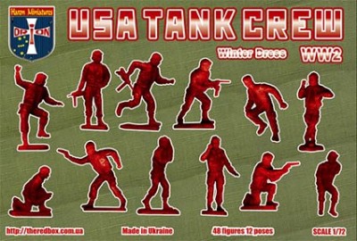 Orion ORI72050 USA Tank Crew (Winter Dress). WW2 1/72