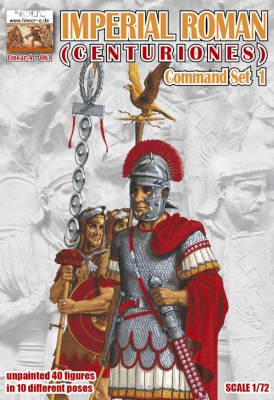 Linear-A LA061 Imperial Roman Command Set 1 (3D-Printed) 1/72