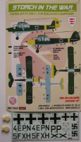 Kora Model DEC7265 Fi-156 C-3 (in Balkan Campaign) декали декали 1/72