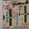 Kora Model DEC7265 Fi-156 C-3 (in Balkan Campaign) декали декали 1/72