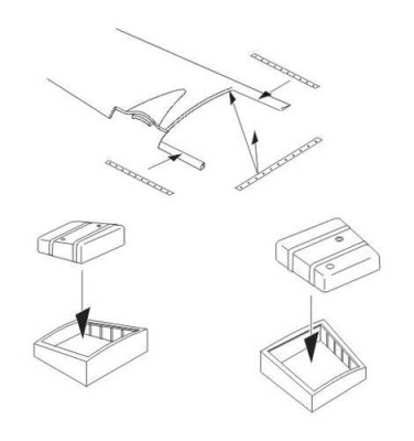 CMK 5028 Junkers Ju88A - wing fuel tanks for REV 1/32