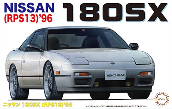 Fujimi F-04659 Nissan 180SX (RPS13) '96 1/24