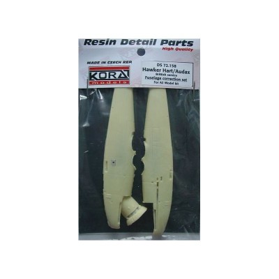 Kora Model DS72158 Hawker Hart/Audax Correction Fuselage Set 1/72