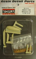 Kora Model DS7212 AVIA S 199 Weapons set (AML/KP) 1/72