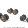 Armory ARAW72327 Convair B-36 Peacemaker wheels with weighted tires/tyres 1/72