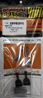 Eduard 6481170 BRASSIN Bf 109G undercarr. legs PRINT (EDU) 1/48