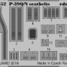 Eduard 32852 P-39Q/N seatbelts 1/32