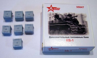 A-resin 35047 	КВ-1 доп. баки 1/35