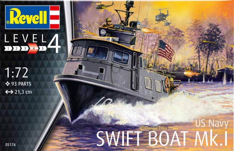 Revell 05176 US Navy SWIFT BOAT Mk.II 1/72