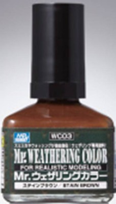 Gunze Sangyo WC03 Stain Brown 40мл Mr.Weathering Color