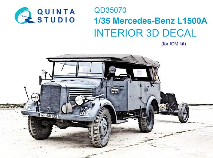 Quinta studio QD35070 Mercedes-Benz L1500A (ICM) 1/35