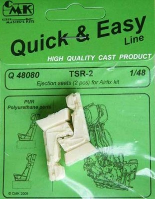 CMK Q48080 TSR-2 Ejection seats for Airfix kit 1/48