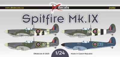 Dk Decals 24002 Spitfire Mk.IXc (4x camo) Part 2 1/24