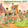 Waterloo 1815 WLAP039 Highland (Scottish) Infantry 1815. 4 mounted officers. 4 flag bearers and 36 infantry figures 30+ infantry figures 1/72
