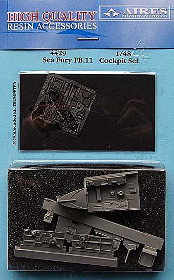 Aires 4429 Sea Fury cockpit set (1)