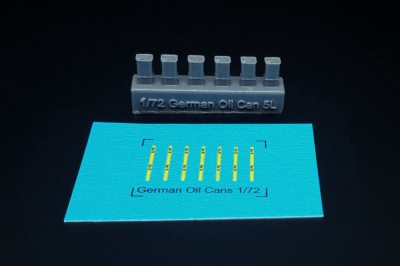 Hauler HLH-72135 German WWII 5 litre OIL CANS (6 pcs.) 1/72
