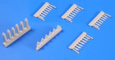 CMK 7258 WWII Japanese Navy 250kg bomb Type 98 (6 pcs.) 1/72