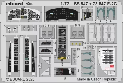 Eduard SS847 E-2C (HELL) 1/72