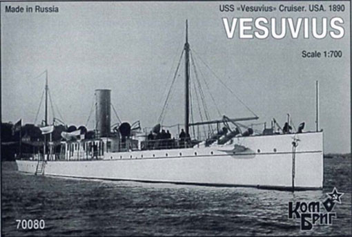 Combrig 70080 USS Vesuvius Cruiser, 1890 1/700