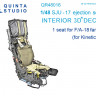 Quinta studio QR48016 Кресло SJU-17 для семейства F/A-18 (Kinetic) 1/48