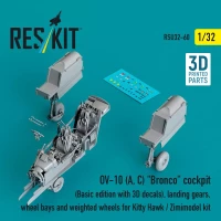 Reskit U32060 OV-10 (A, C) 'Bronco' cockpit 1/32