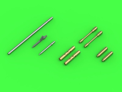 Master AM-32-126 F4F-3 Wildcat Late .50 Browning gun barrels 1/32