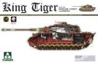 Takom 2045 «King Tiger» с башней Henschel Zimmerit и полный интерьер 1/35