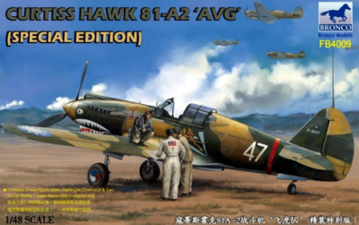 Bronco FB4009 Curtiss Hawk 81-A2 'AVG' 1/48