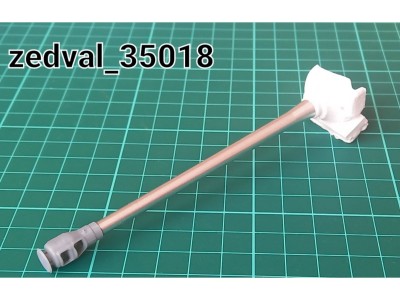 Zedval 35018 Набор для конверсии СУ-100 в СУ-122П	1/35