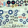 Model Maker Decals D72182 Boleslaw "Mike" Gladych planes 1/72
