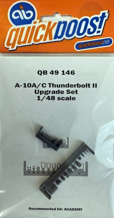 Quickboost QB49146 A-10A/C Thunderbolt II upgrade set (ACAD) 1/48