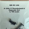 Quickboost QB49146 A-10A/C Thunderbolt II upgrade set (ACAD) 1/48