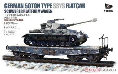 T-Model TK3504 50-т платформа SSYS, Германия 1/35
