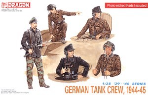 Dragon 6014 German tank crew (Немецкий танковый экипаж), 1944-45