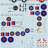 Print Scale 72-286 P-51 Mustang V1 Flying Bomb Aces (wet decals) 1/72