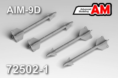 Advanced Modeling AMC 72502-1 Авиационная управляемая ракета AIM-9D 1/72