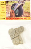 HAD R32005 MiG-19 wheels (resin set) 1/32