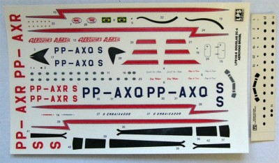 LPS Hobby LPS-14406 1/144 Douglas DC-4 Aerovias Brasil RED (MINICRAFT)