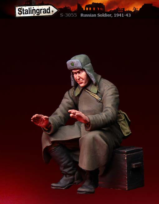 Stalingrad 3055 Советский солдат (зима)