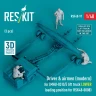 Reskit F48091 Driver & airmen (modern) (for RSK48-0008) 1/48